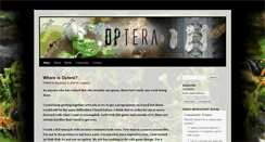 Desktop Screenshot of opteragame.com